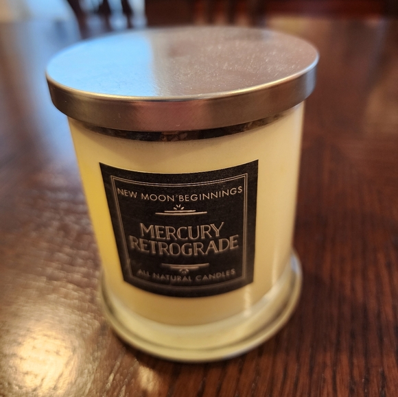 Mercury retrograde candle - Picture 1 of 3